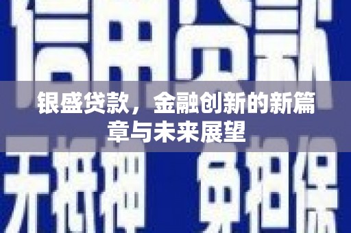 平度银盛贷款，金融创新的新篇章与未来展望