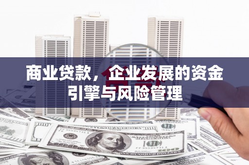 平度商业贷款，企业发展的资金引擎与风险管理