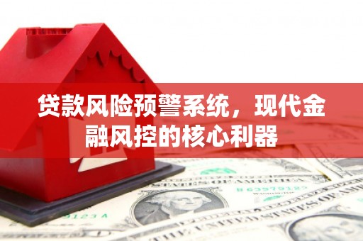 平度贷款风险预警系统，现代金融风控的核心利器