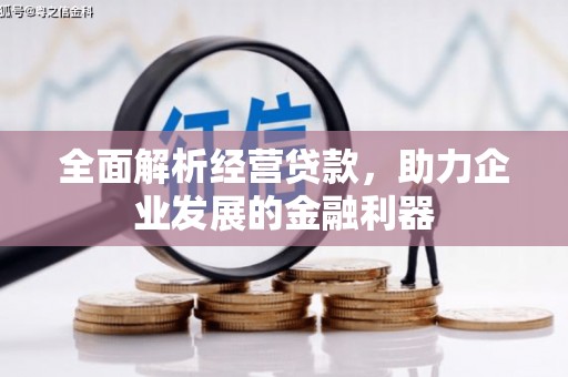 平度全面解析经营贷款，助力企业发展的金融利器