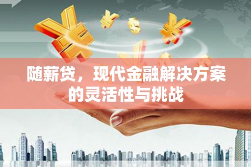 平度随薪贷，现代金融解决方案的灵活性与挑战