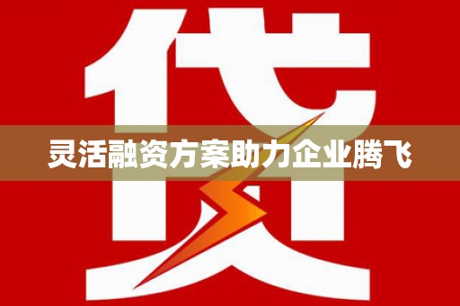 平度灵活融资方案助力企业腾飞
