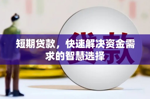 平度短期贷款，快速解决资金需求的智慧选择
