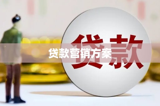 平度贷款营销方案