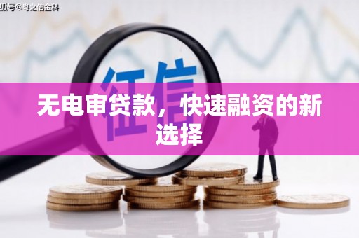 平度无电审贷款，快速融资的新选择