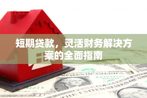 平度短期贷款，灵活财务解决方案的全面指南