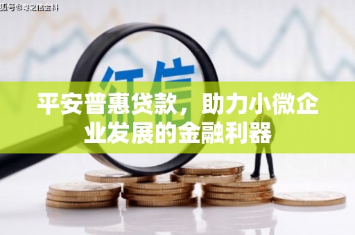 平度平安普惠贷款，助力小微企业发展的金融利器