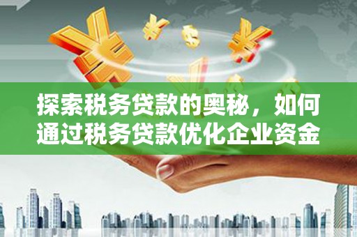 平度探索税务贷款的奥秘，如何通过税务贷款优化企业资金流
