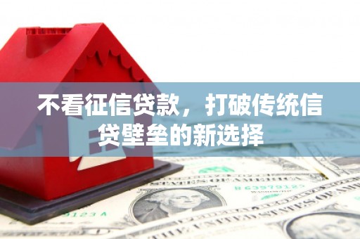 平度不看征信贷款，打破传统信贷壁垒的新选择