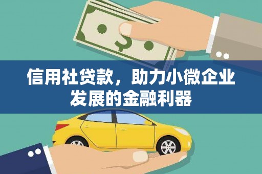 平度信用社贷款，助力小微企业发展的金融利器