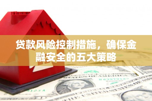 平度贷款风险控制措施，确保金融安全的五大策略