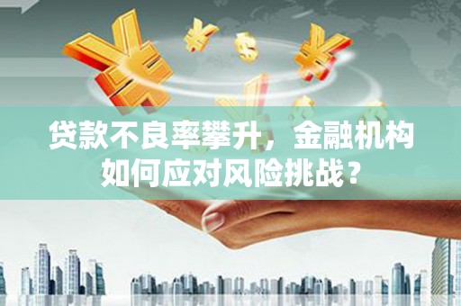 平度贷款不良率攀升，金融机构如何应对风险挑战？