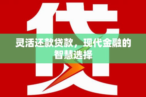 平度灵活还款贷款，现代金融的智慧选择