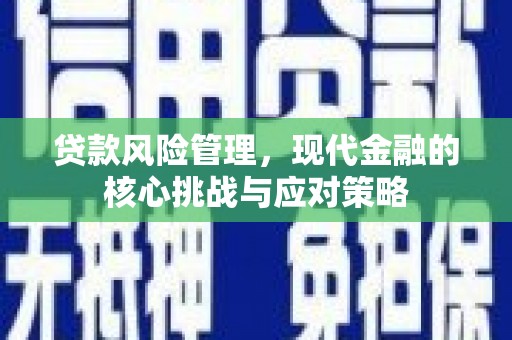 平度贷款风险管理，现代金融的核心挑战与应对策略