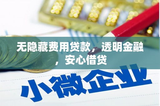 平度无隐藏费用贷款，透明金融，安心借贷