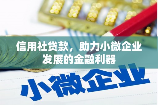 平度信用社贷款，助力小微企业发展的金融利器
