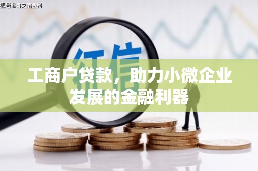 平度工商户贷款，助力小微企业发展的金融利器