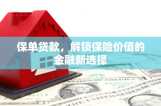 平度保单贷款，解锁保险价值的金融新选择