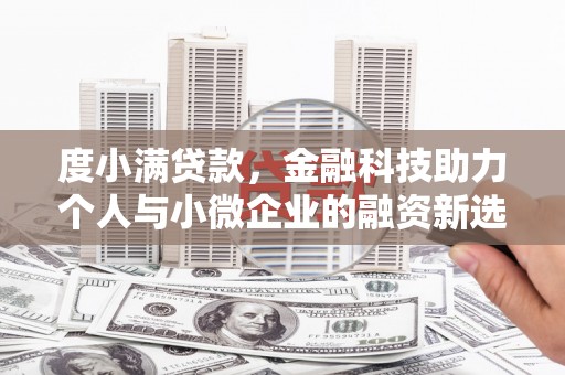 平度度小满贷款，金融科技助力个人与小微企业的融资新选择