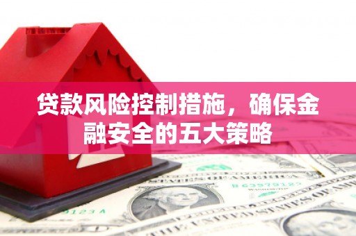平度贷款风险控制措施，确保金融安全的五大策略