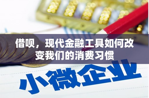 平度借呗，现代金融工具如何改变我们的消费习惯