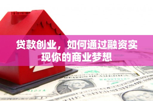 平度贷款创业，如何通过融资实现你的商业梦想