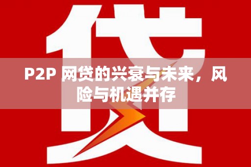 平度P2P 网贷的兴衰与未来，风险与机遇并存
